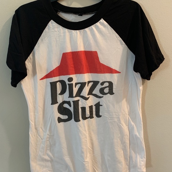 Tops - Pizza Slut Tee NWOT